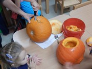 Dýňování s rodiči